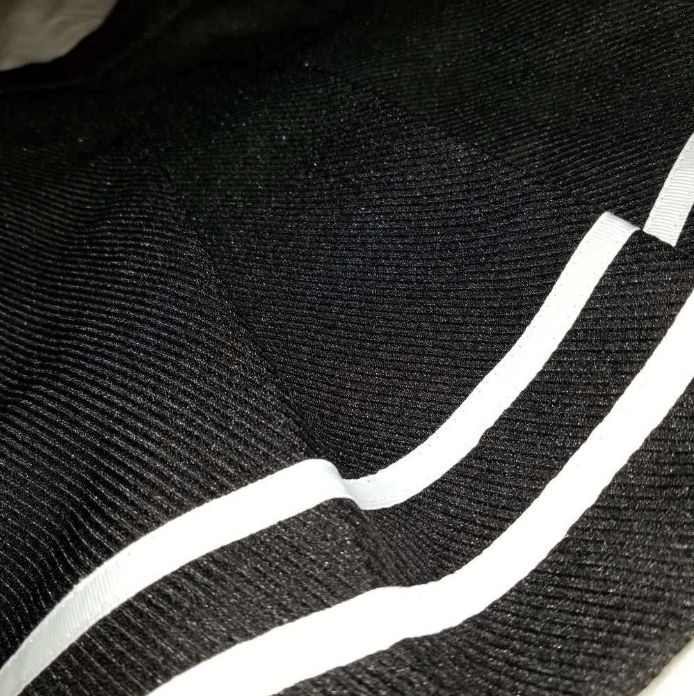 black pleated cheer skirt